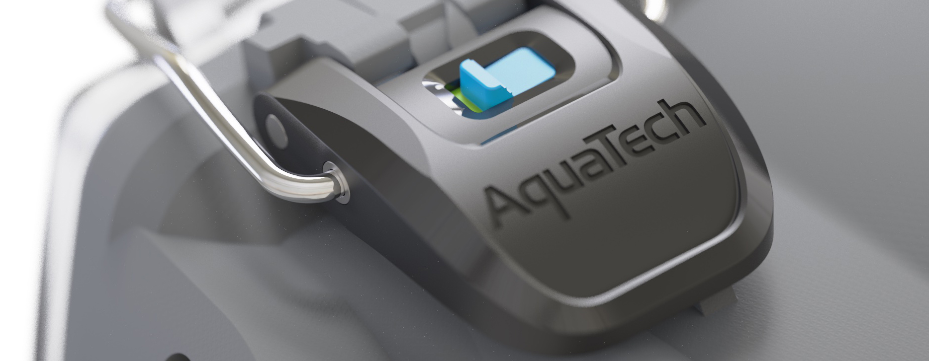 latch developed for Aquatech camera housing product